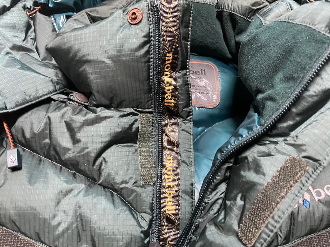 Montbell ex800 거위털패딩 L(100) 상품이미지8