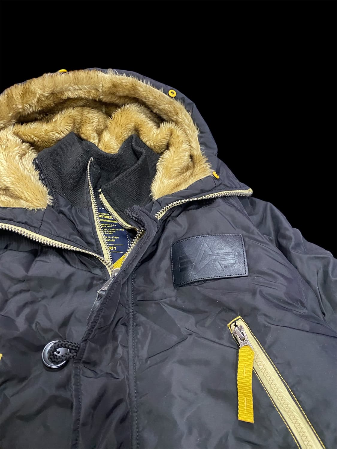 알파인더스트리 N3B 파카 롱패딩 S 상품이미지4