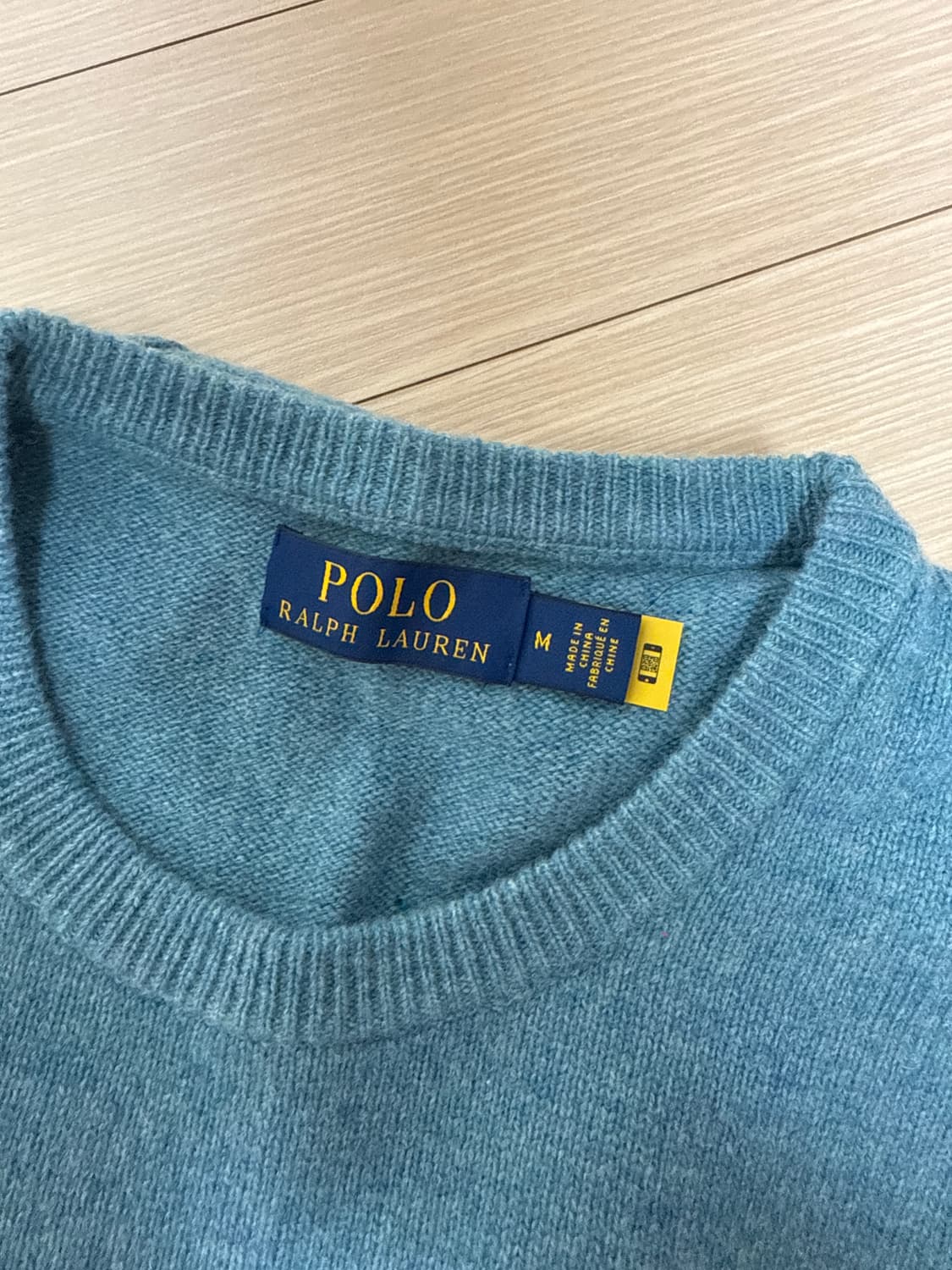 [M] 폴로 울 스웨터 니트 상품이미지3