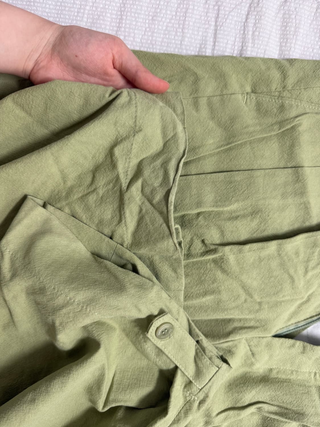 어스지구UNISEX BALLOON PANTS (LIME)  상품이미지2