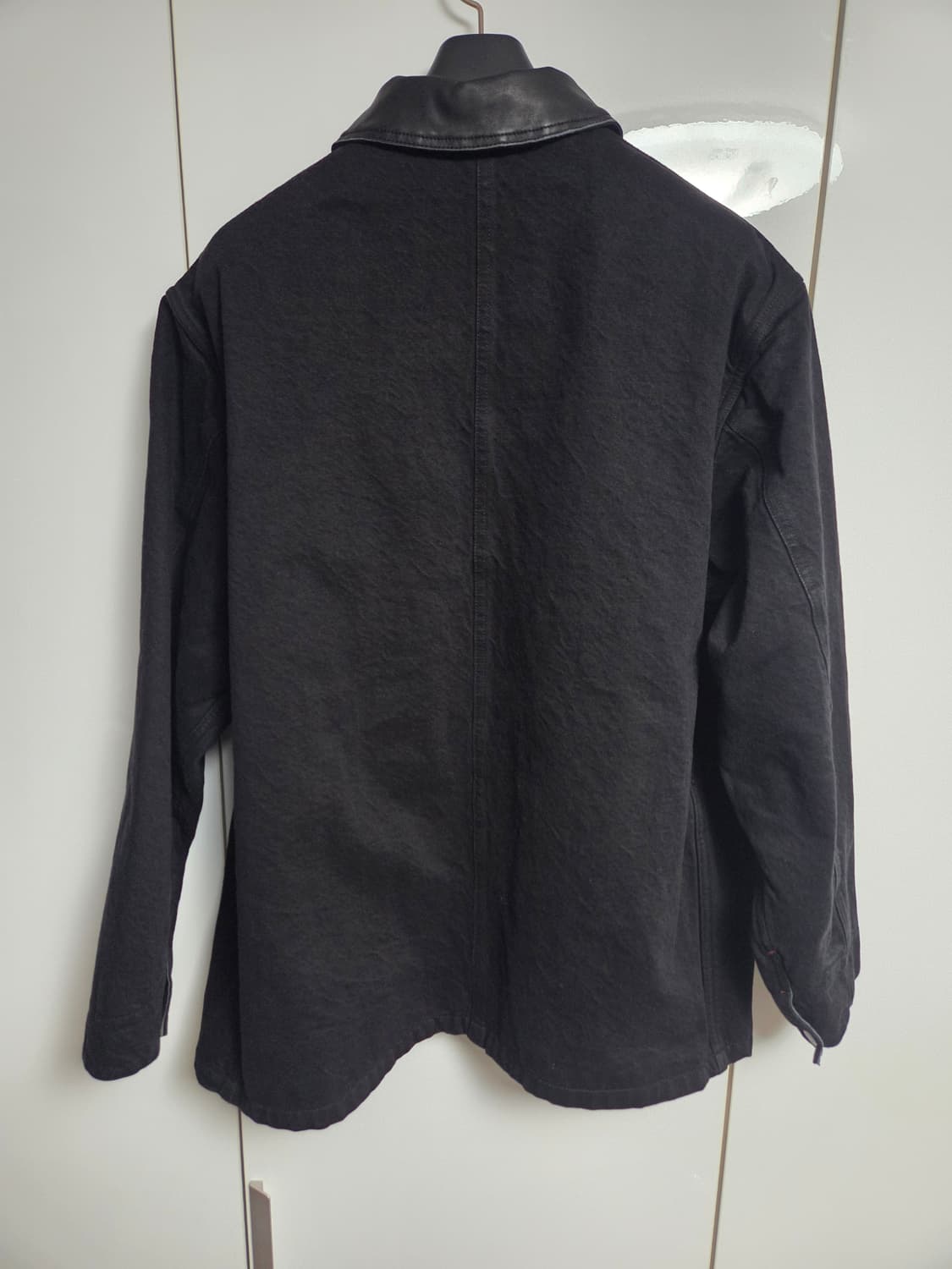 25FW 비헤비어 워시드 카라 커버올 자켓 상품이미지4