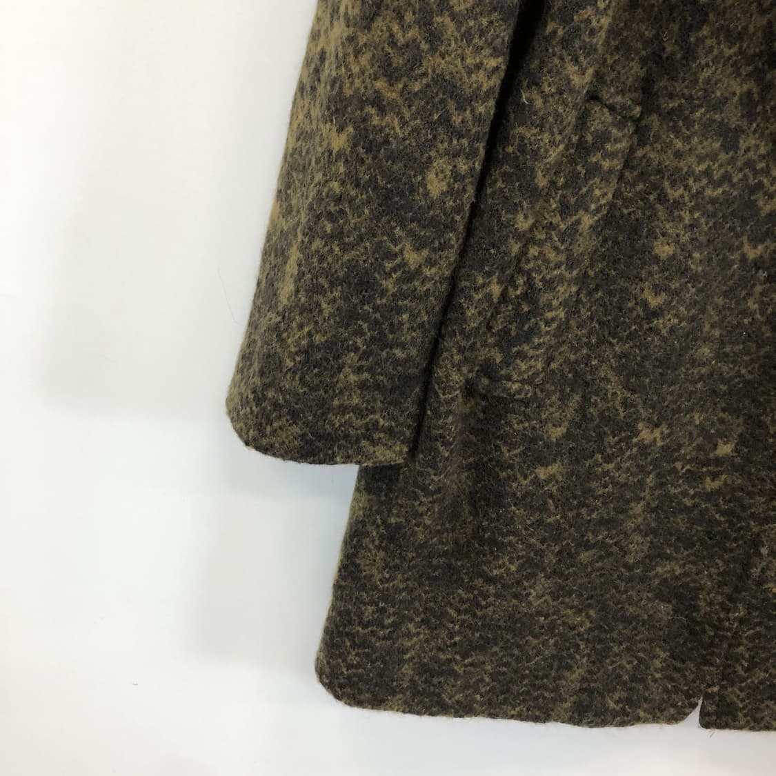 TIME 타임 한섬 모헤어혼방 오픈형코트 FREE 상품이미지2