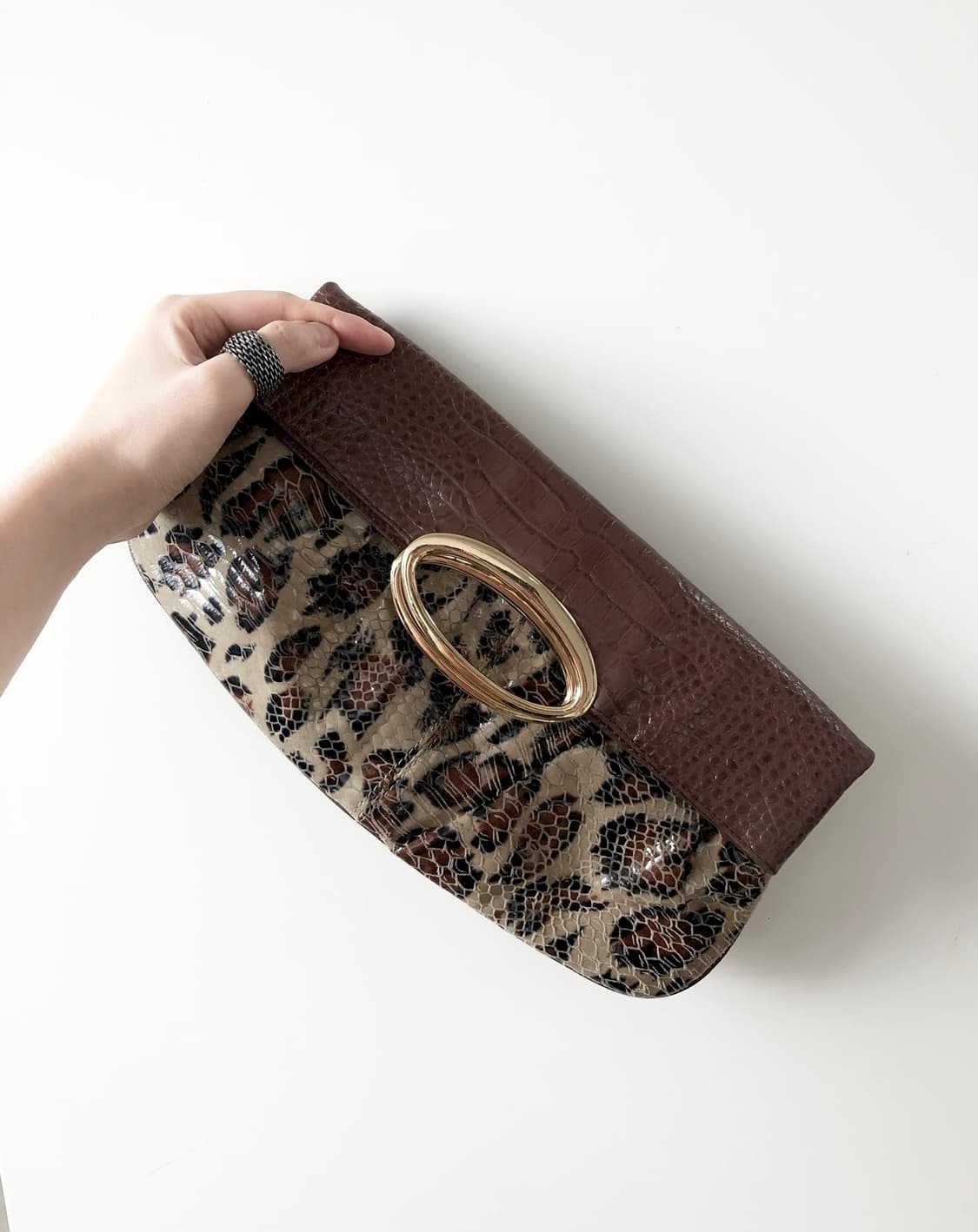 leopard clutch 상품이미지1