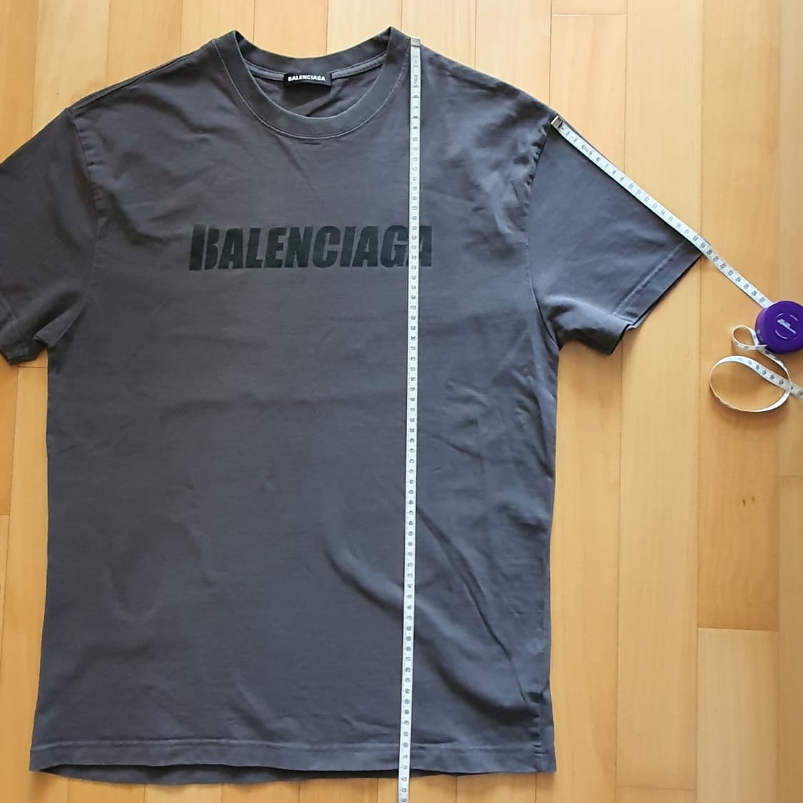 발렌시아가 BALENCIAGA 로고 반팔티 S 써머 티셔츠 여름티 반팔  상품이미지3
