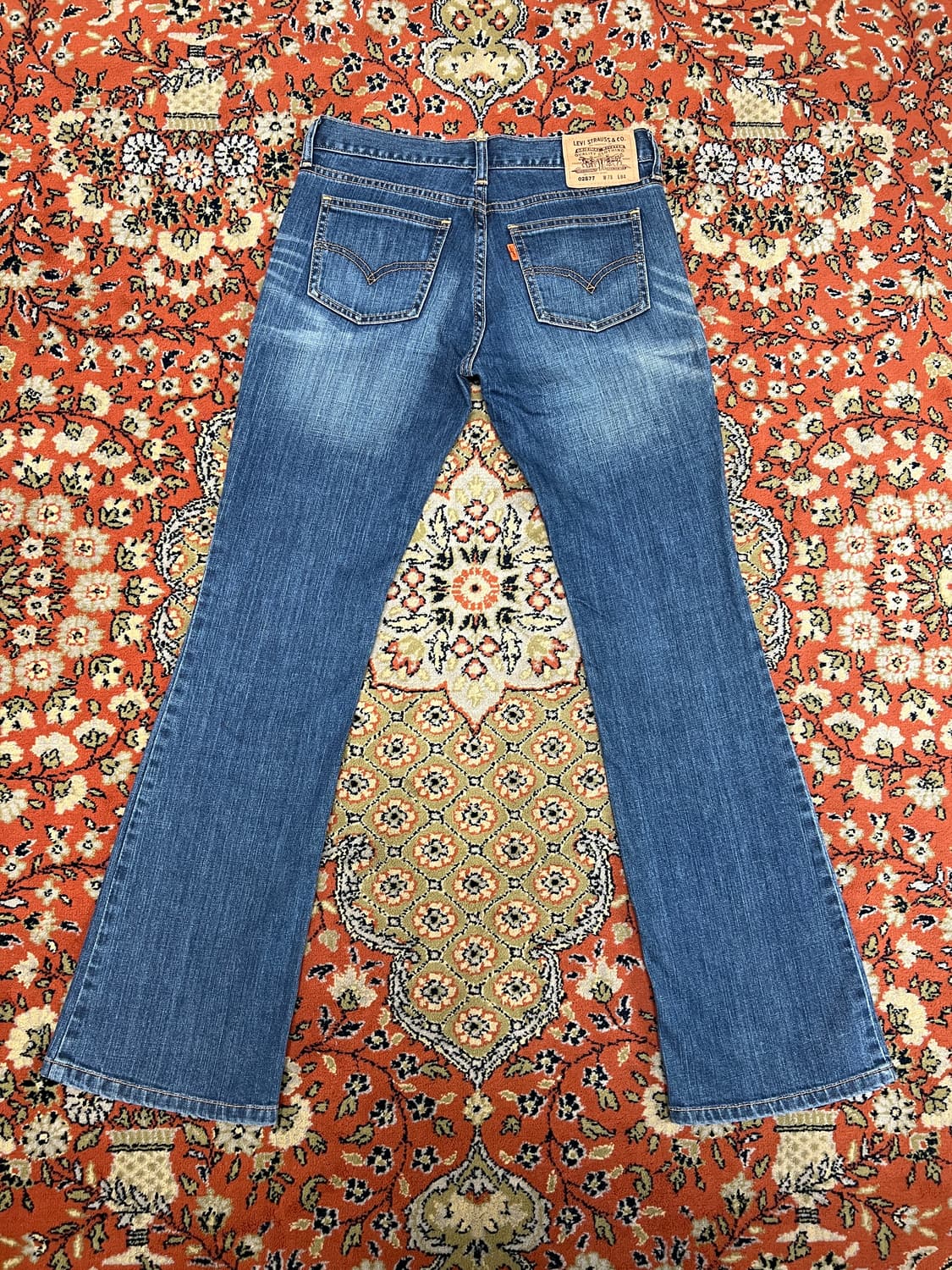 [29] 리바이스 오렌지탭 577 부츠컷 플레어 데님 팬츠 상품이미지2