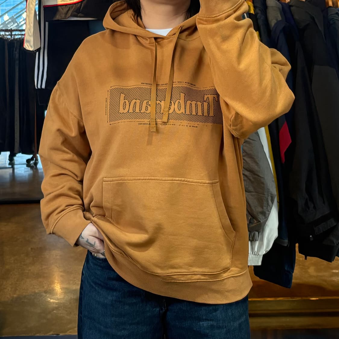 팀버랜드 베이지 후드 상품이미지1