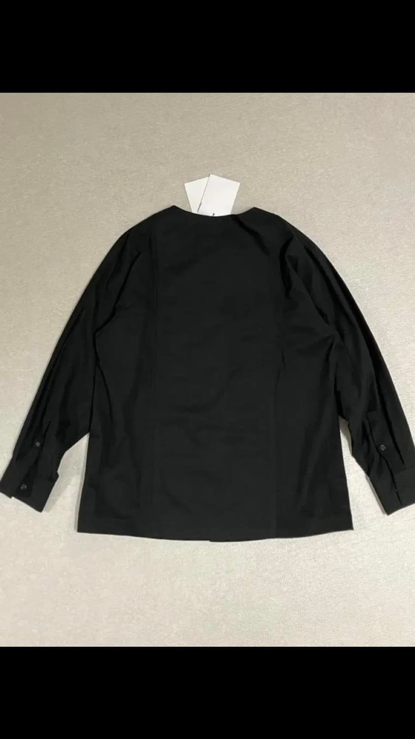 르누이 셔츠 블라우스 Blush button pointed shirt 상품이미지9
