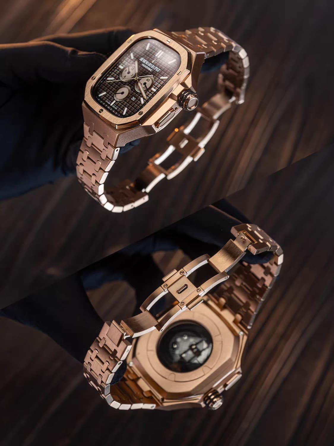 2026 커스텀 프리미엄 메탈 애플워치 울트라 49mm 스트랩 케이스 상품이미지5