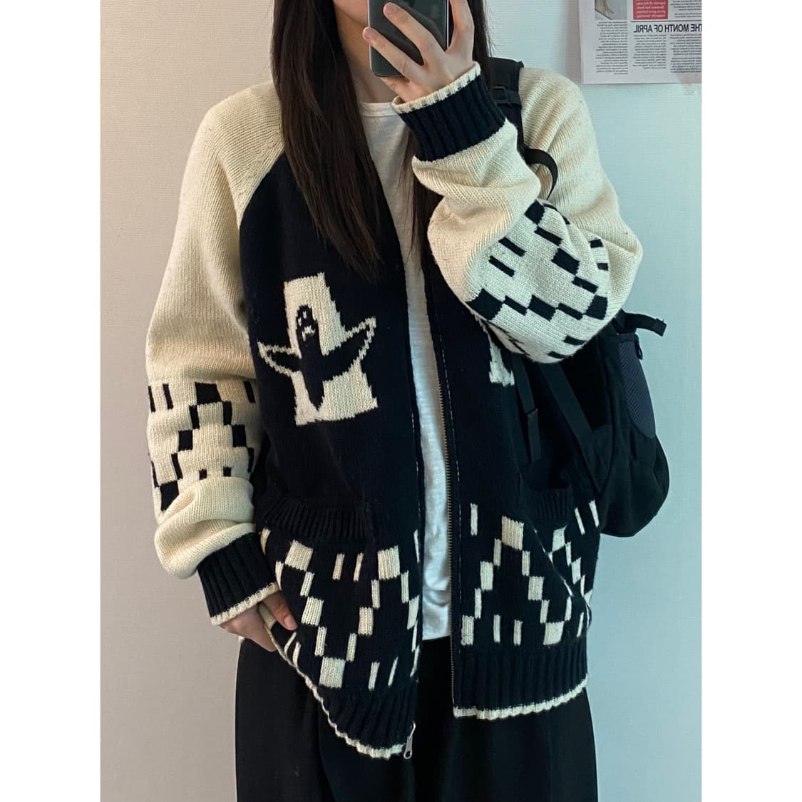 마크곤잘레스 니트 집업 상품이미지2