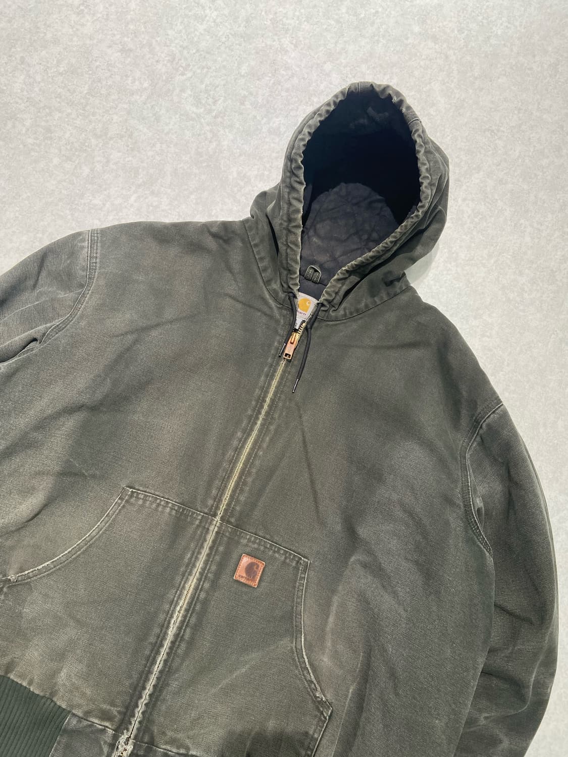 칼하트 모스그린 덕 액티브 자켓 상품이미지2