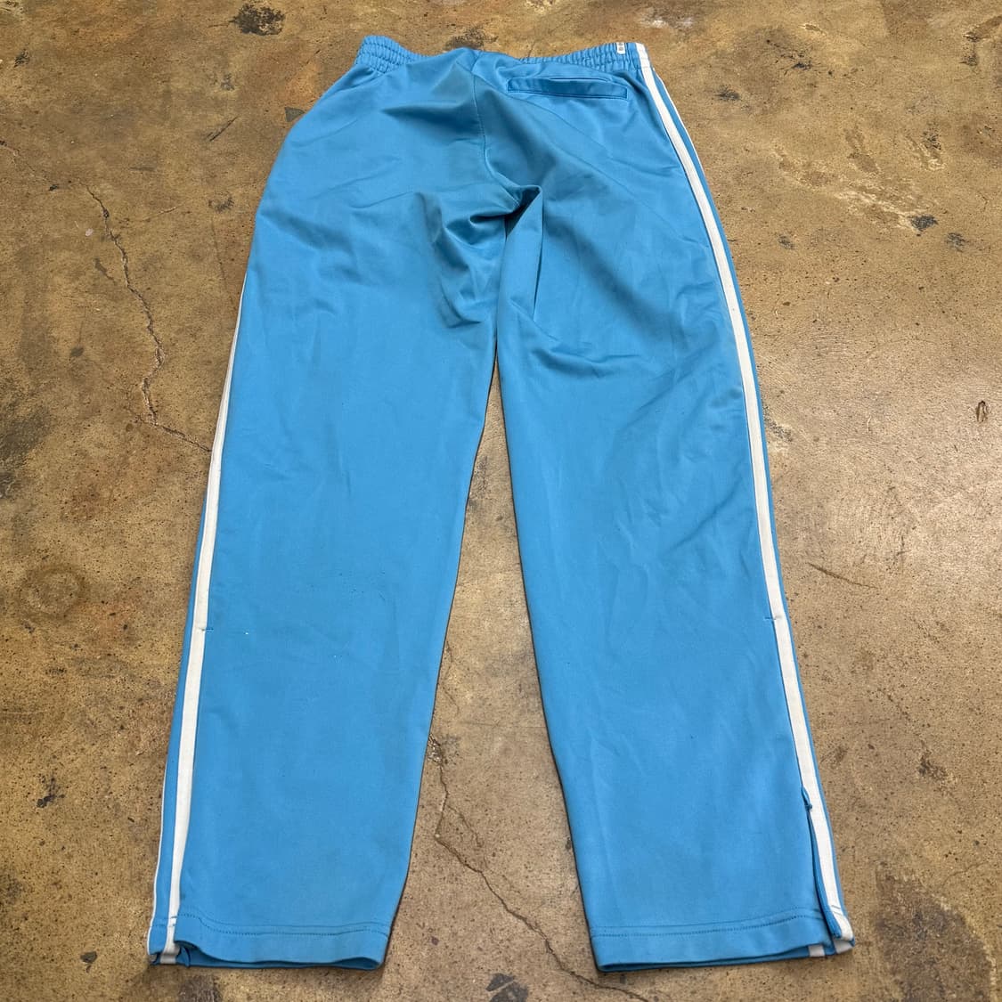 [정품/M] 아디다스 삼선 트레이닝 바지 하늘색 b17 상품이미지3