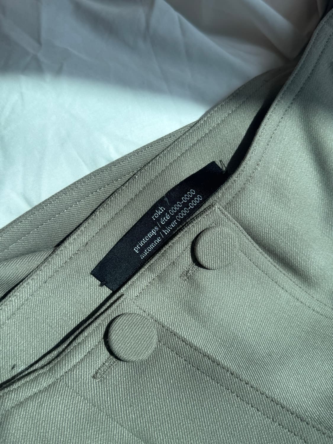 ROKH 트렌치 스커트 36 상품이미지4