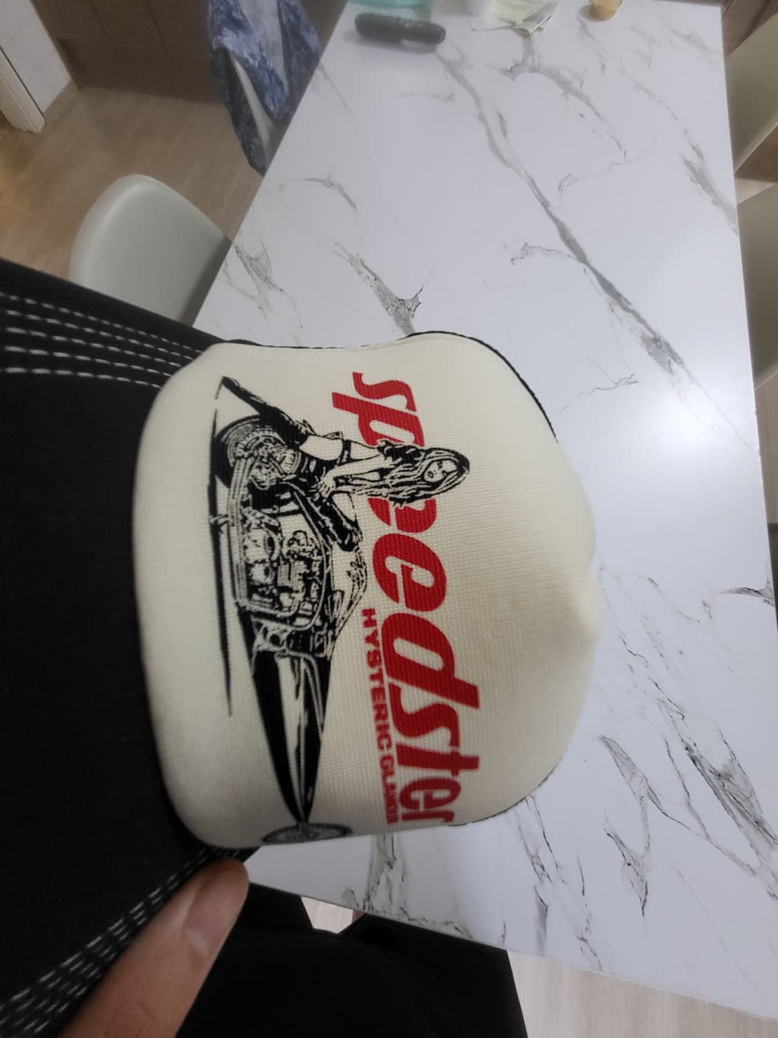 히스테릭 글래머 스피드스터 메쉬 캡 블랙 상품이미지4