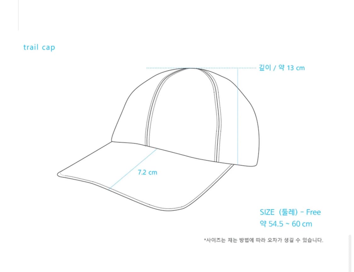 cayl TRAIL CAP (Black) 상품이미지3