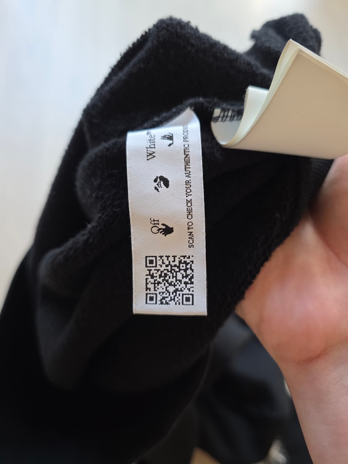 [새상품급,s]오프화이트 그래피티 후드티 상품이미지8