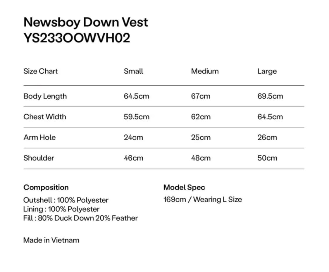 예스아이씨 패딩 조끼  상품이미지5