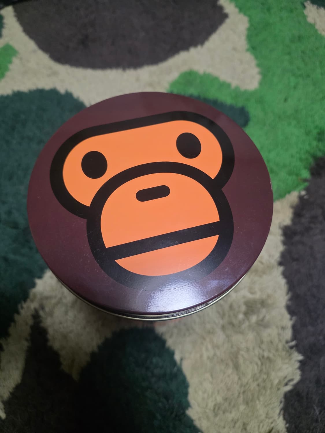 [OS]베이프 베이비마일로 마일로스토어 로고 틴캔 케이스 상품이미지4