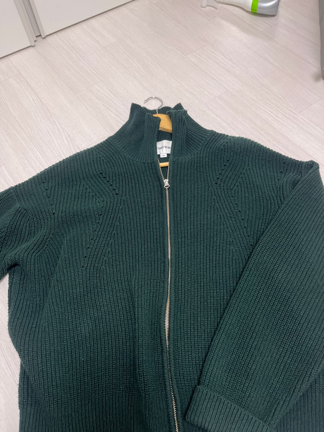 토니웩 풀집업 니트 상품이미지5