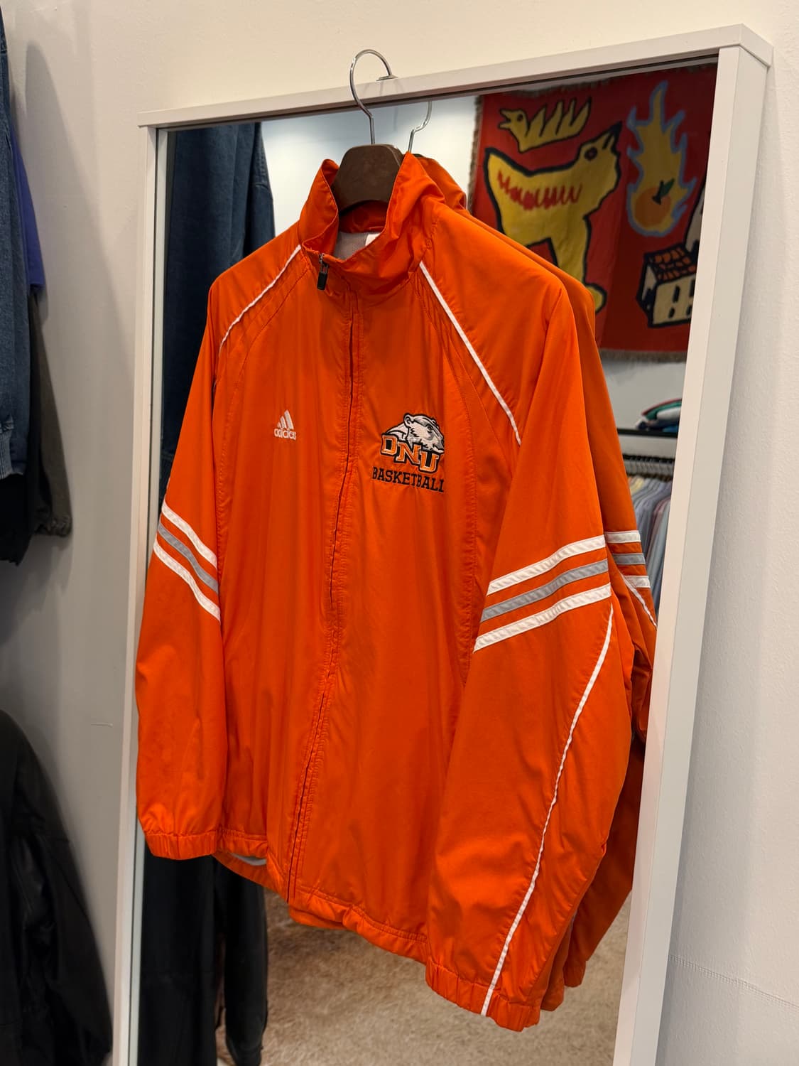 00s Adidas 아디다스 BASKETBALL 윈드브레이커 자켓 상품이미지1