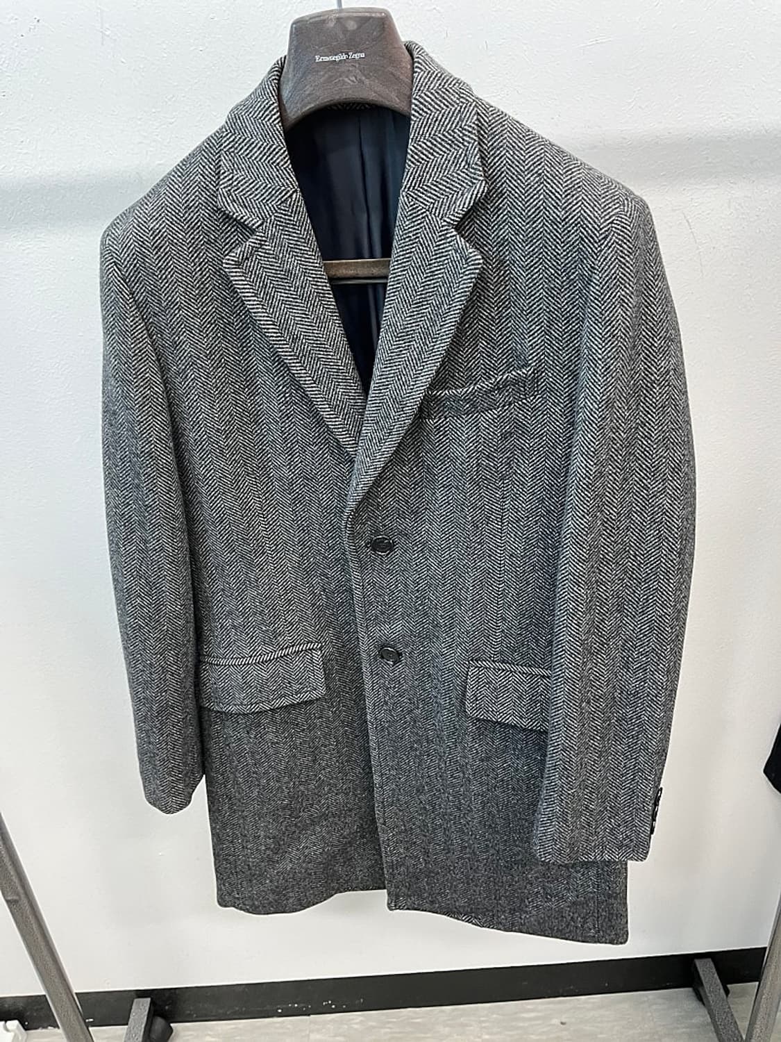 95) 헨리코튼 헤링본 울코트  상품이미지2