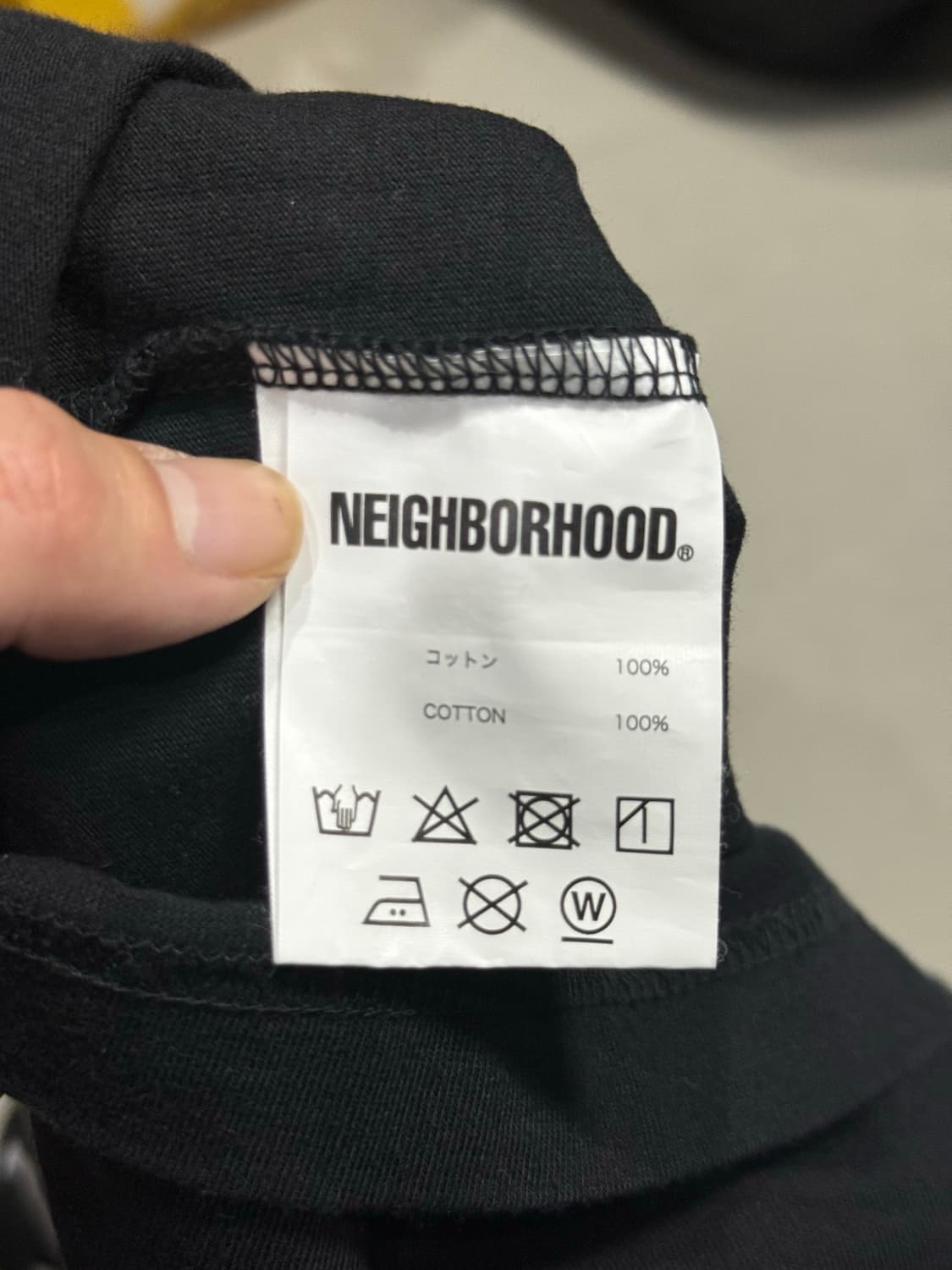 네이버후드 번개 대표 로고 반팔 티셔츠 상품이미지4