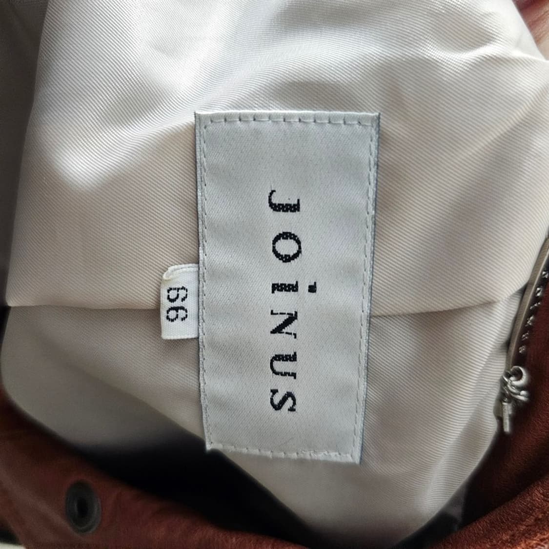 조이너스 레트로 브라운 레더 라이더 자켓 66 상품이미지5