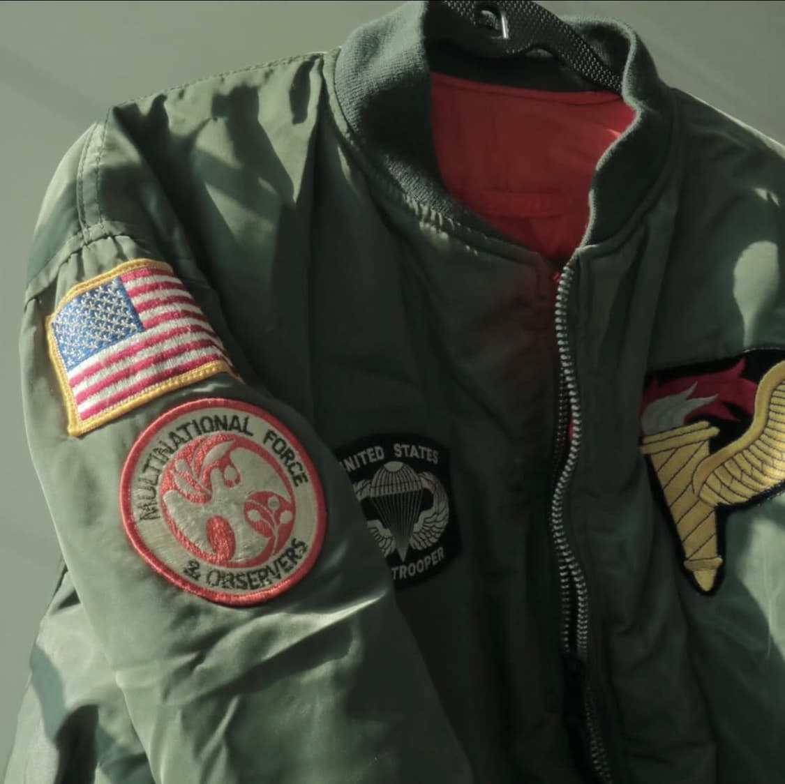 Alpha Industries patch Ma-1 상품이미지1
