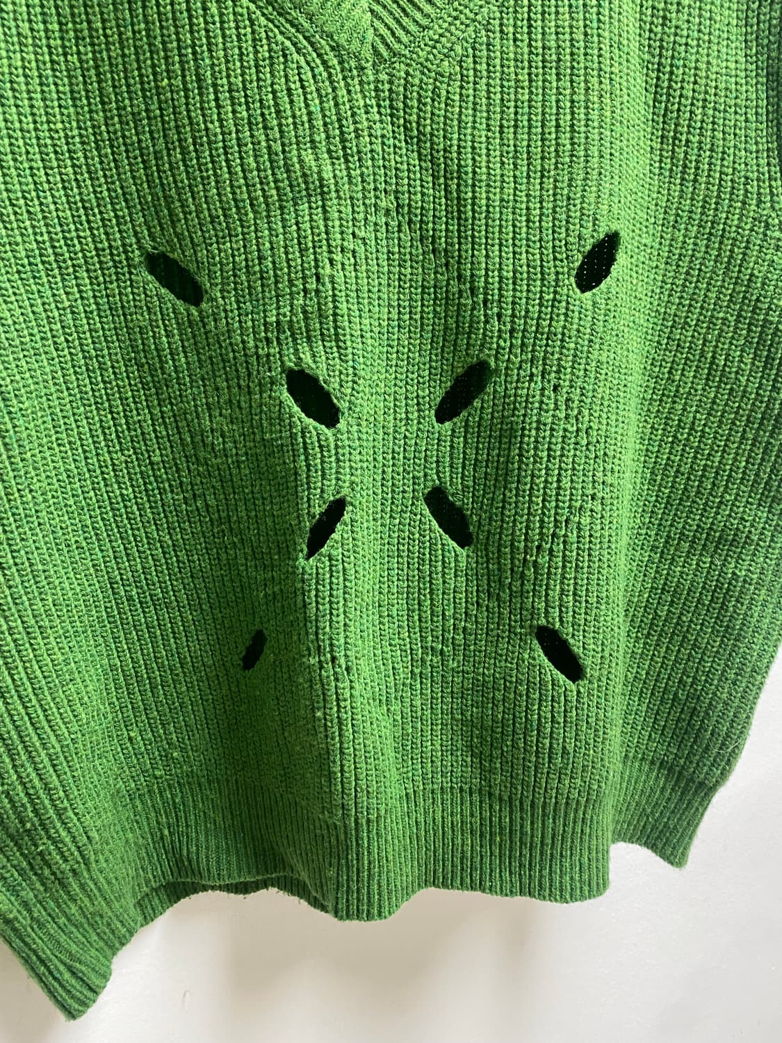 문선 니트 조끼 상품이미지2