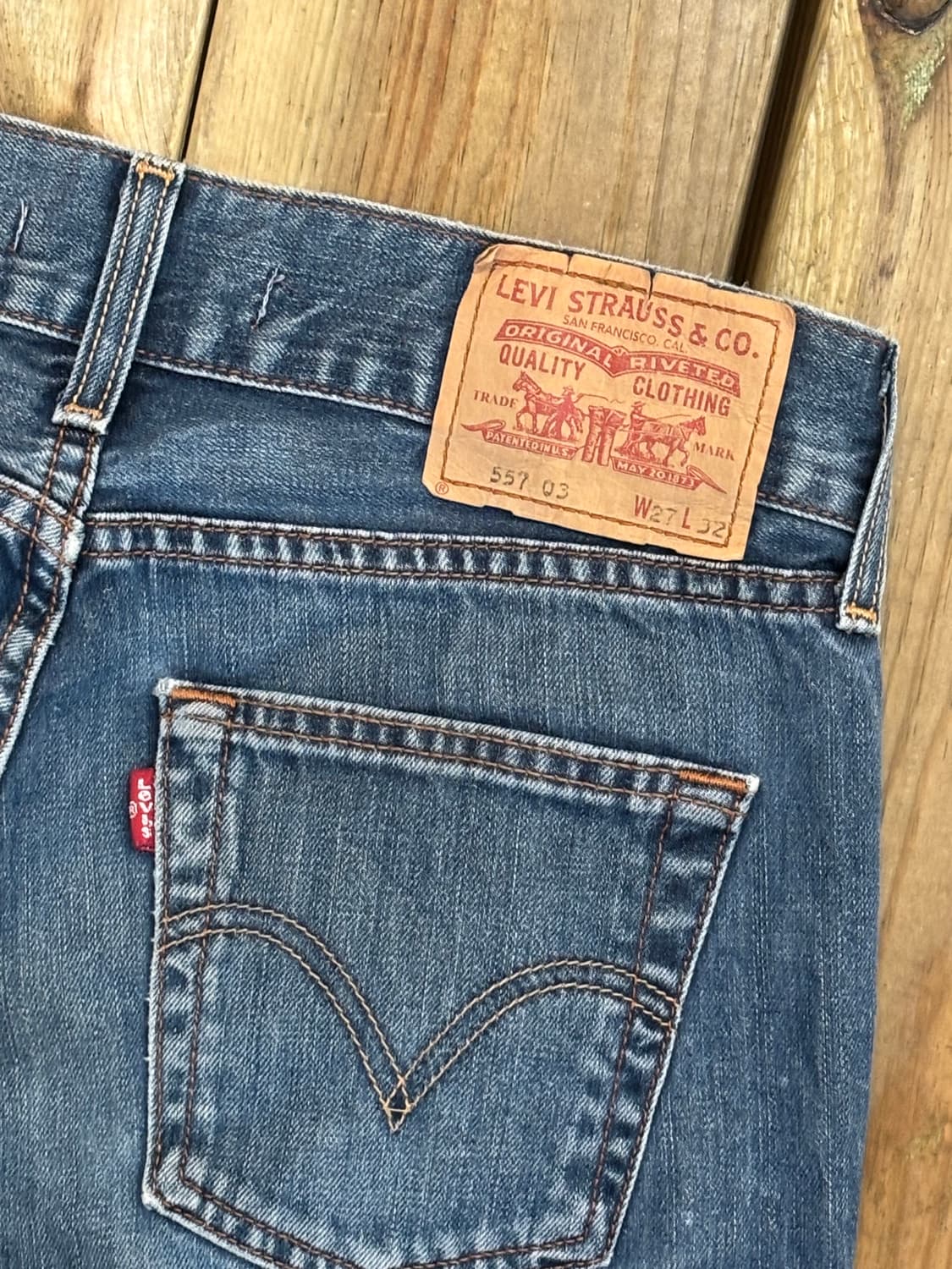 Levi’s 557 부츠컷 데님 팬츠 상품이미지9