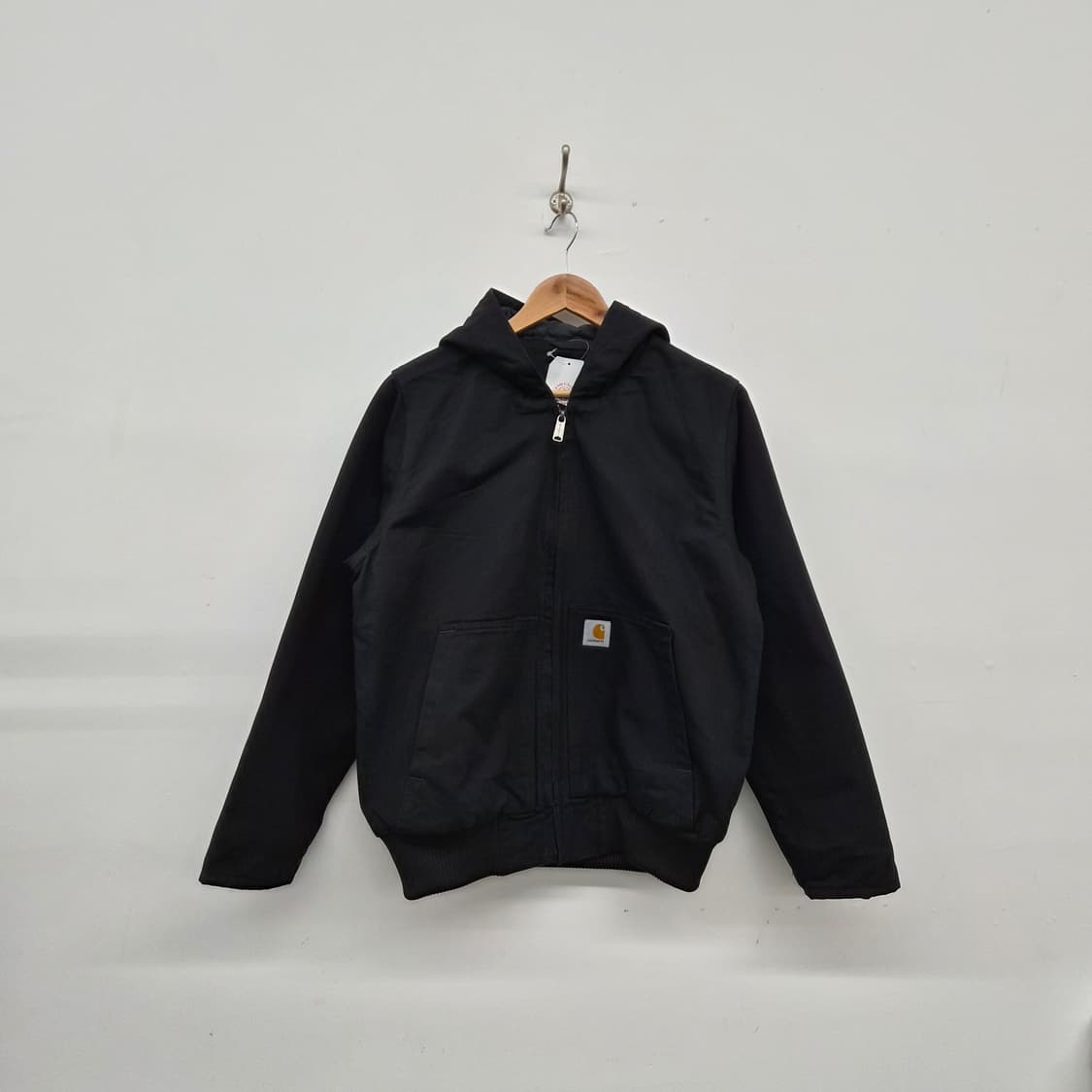 칼하트 블랙 후드 액티브 자켓 남녀공용 M 상품이미지1