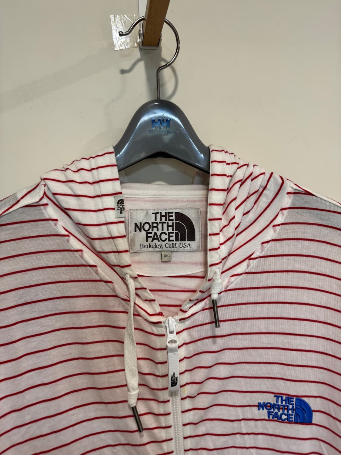 노스페이스 화이트라벨 스트라이프 후드 상품이미지4