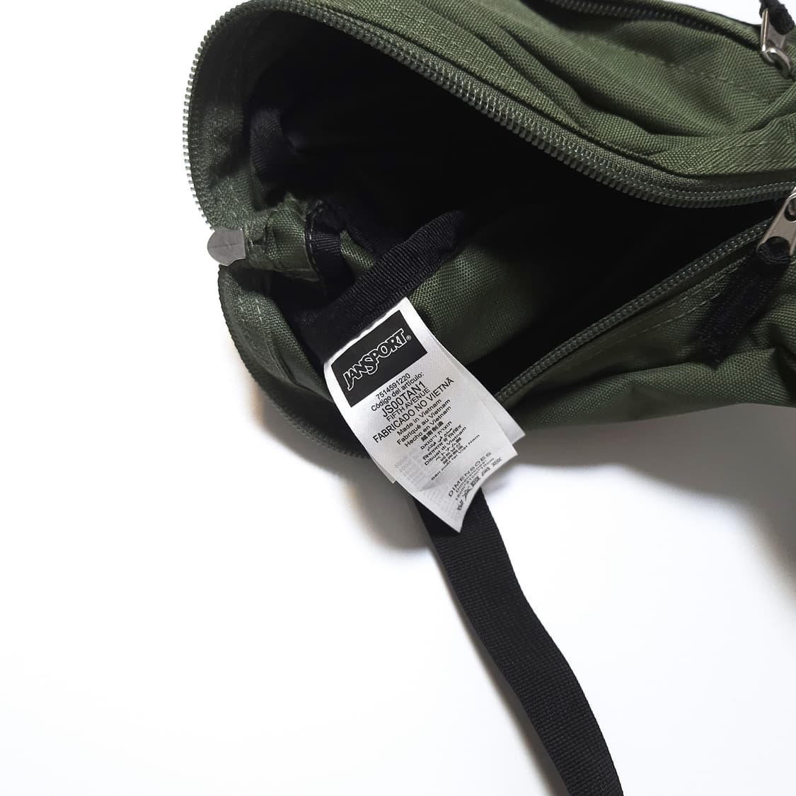 잔스포츠 피프스 에비뉴 웨이스트 백 힙색 카고그린 상품이미지5
