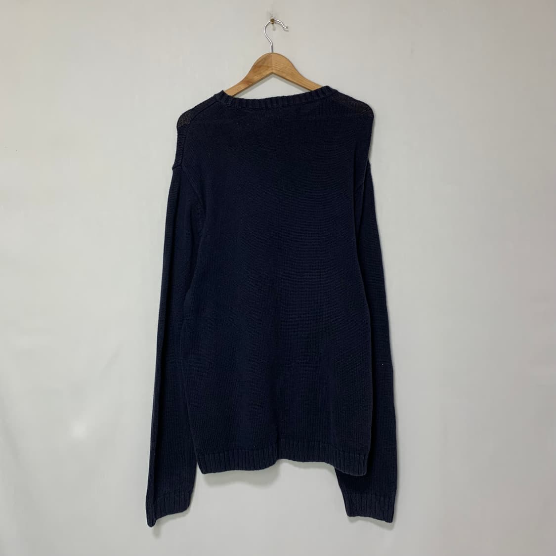 Chaps 챕스 빈티지 챠프스 네이비 니트 스웨터 XL 상품이미지8