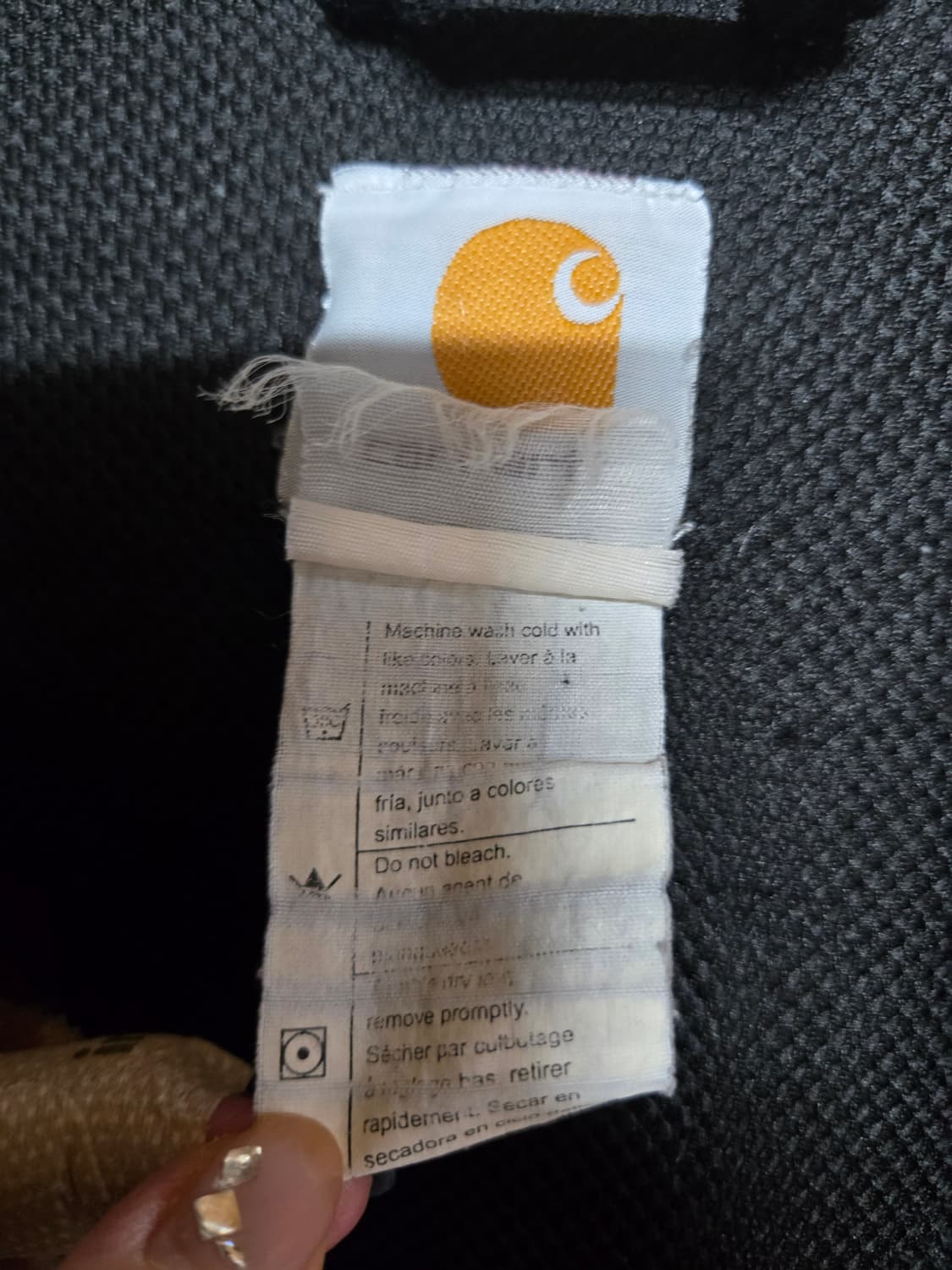 칼하트 써멀 후드집업 브라운 된장색 L 상품이미지6