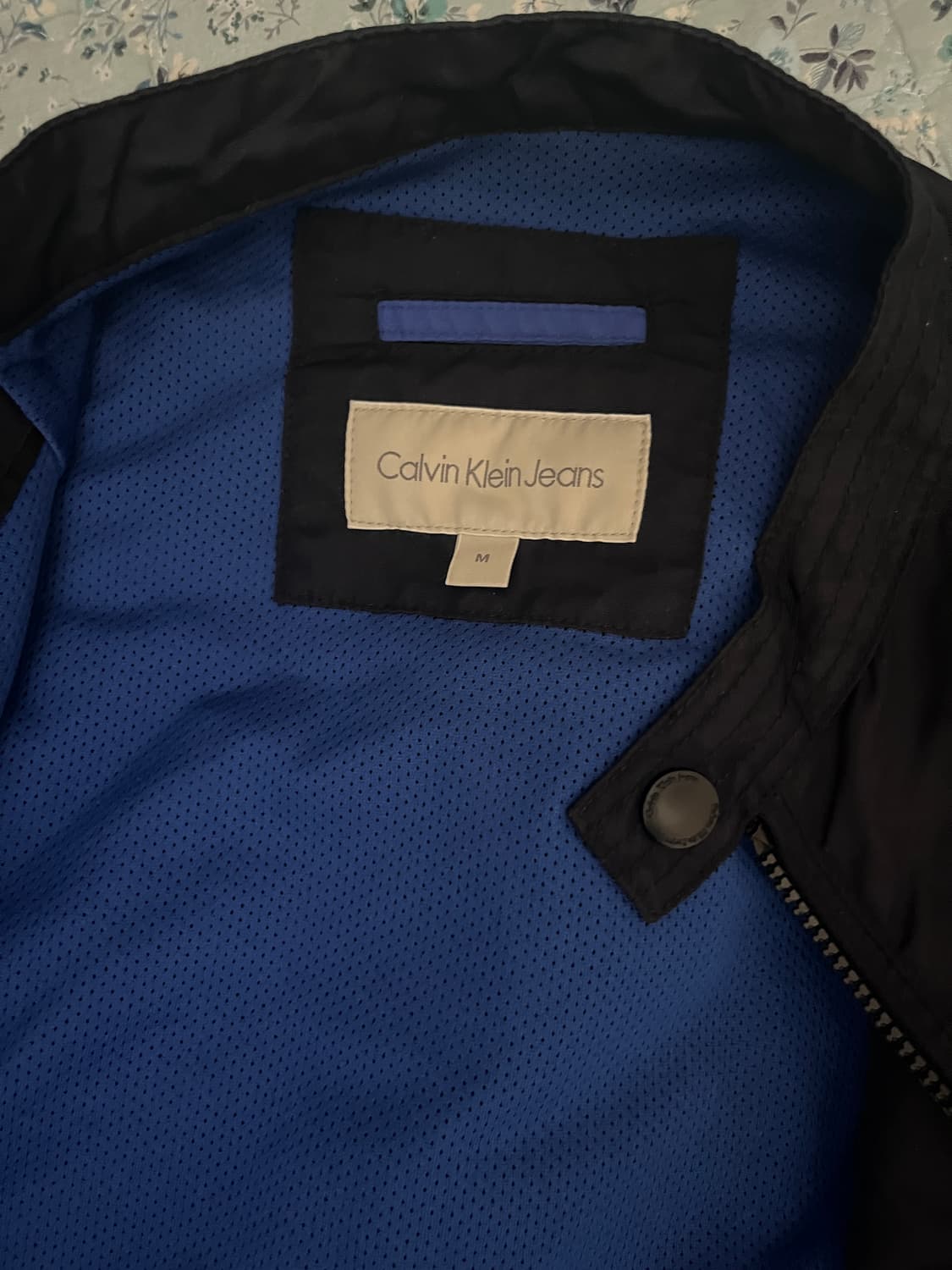 캘빈클라인 블루종 항공점퍼 자켓 navy 상품이미지2