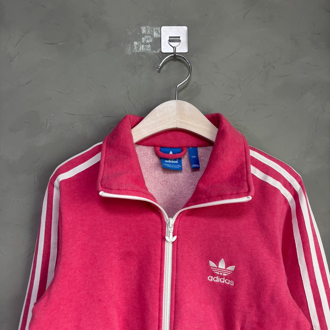 아디다스 파이어버드 백로고 스웻 져지 트랙탑 핑크 상품이미지2