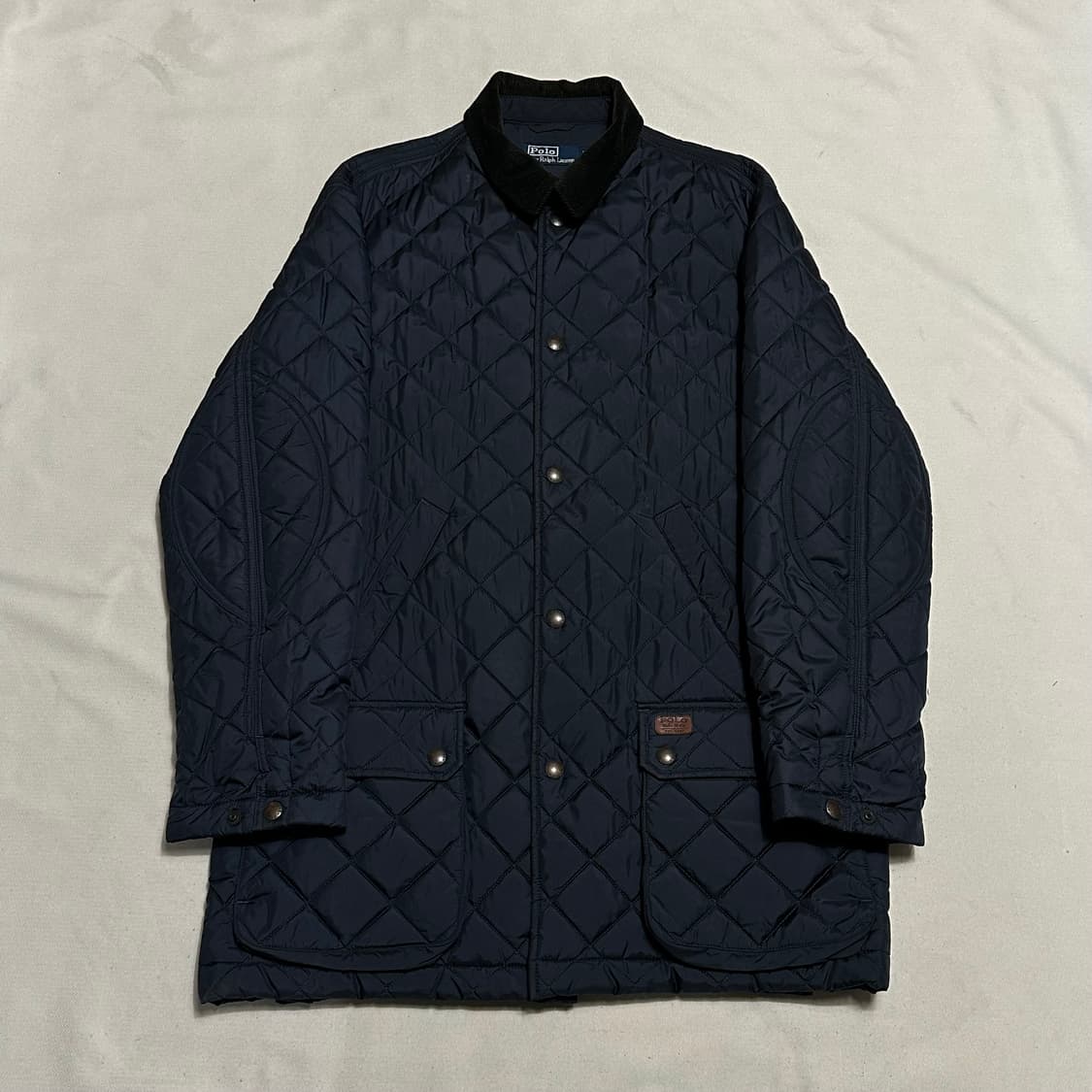 L 폴로랄프로렌 네이비 퀄팅 자켓 상품이미지2