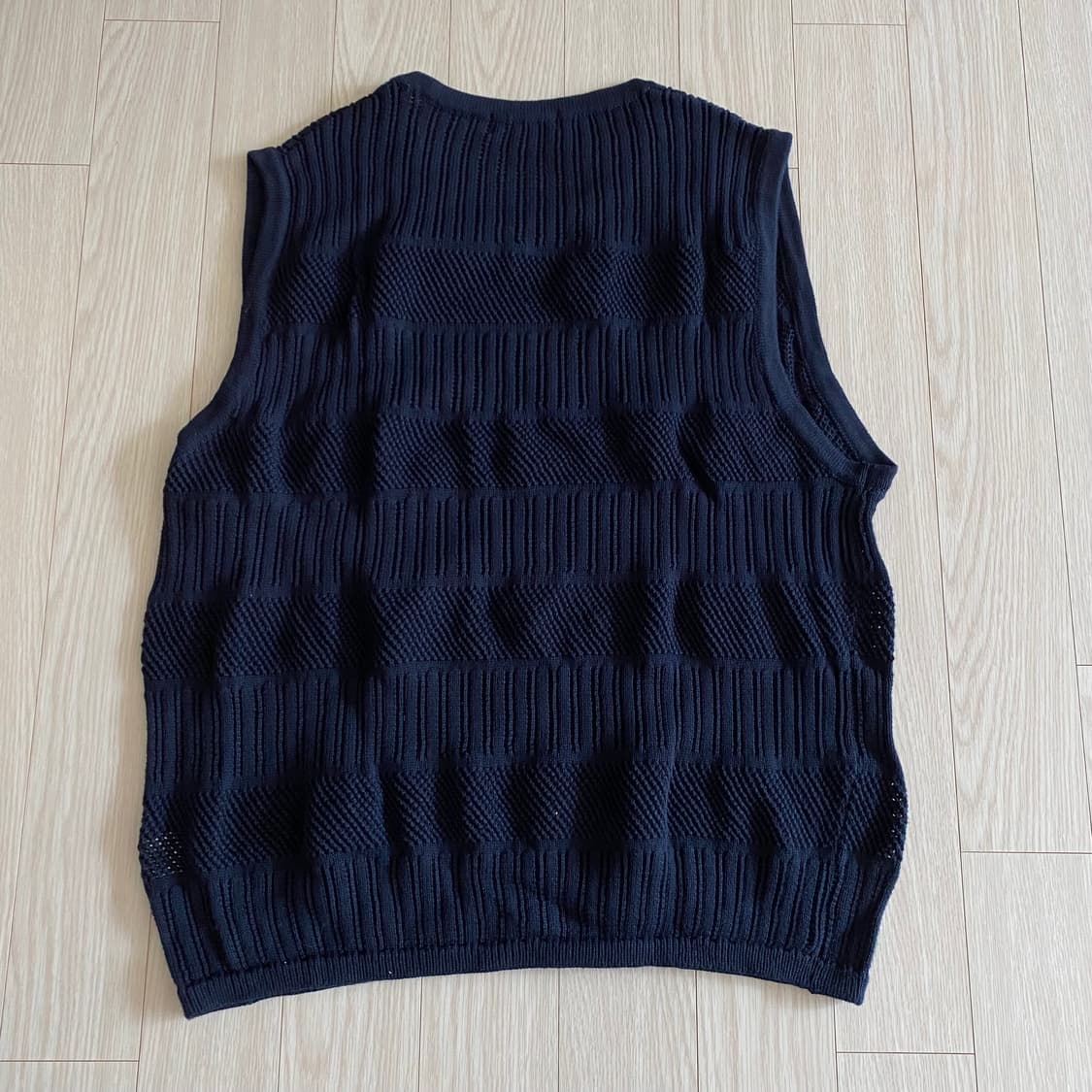 [XL] mfpen 코튼 니트 베스트 상품이미지2