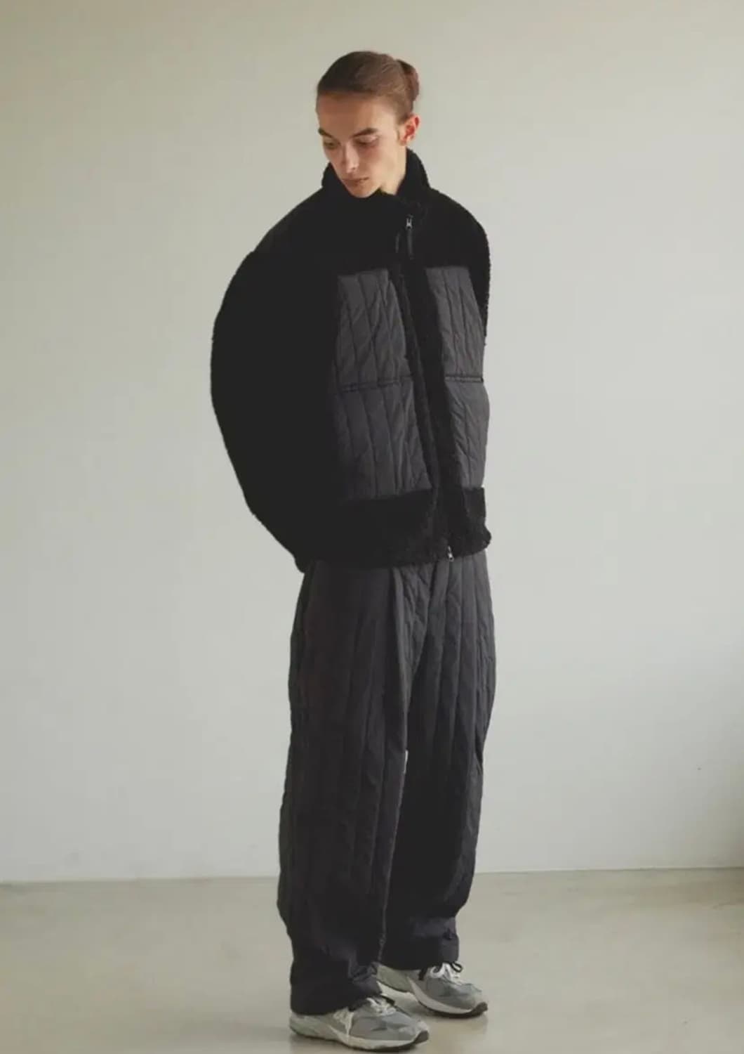 아트이프액츠 퀼팅 아머 플리스 자켓 M 상품이미지2