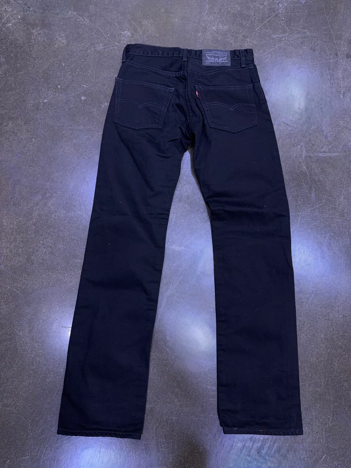 리바이스 502 테이퍼드핏 블랙진 데님팬츠 29 상품이미지2