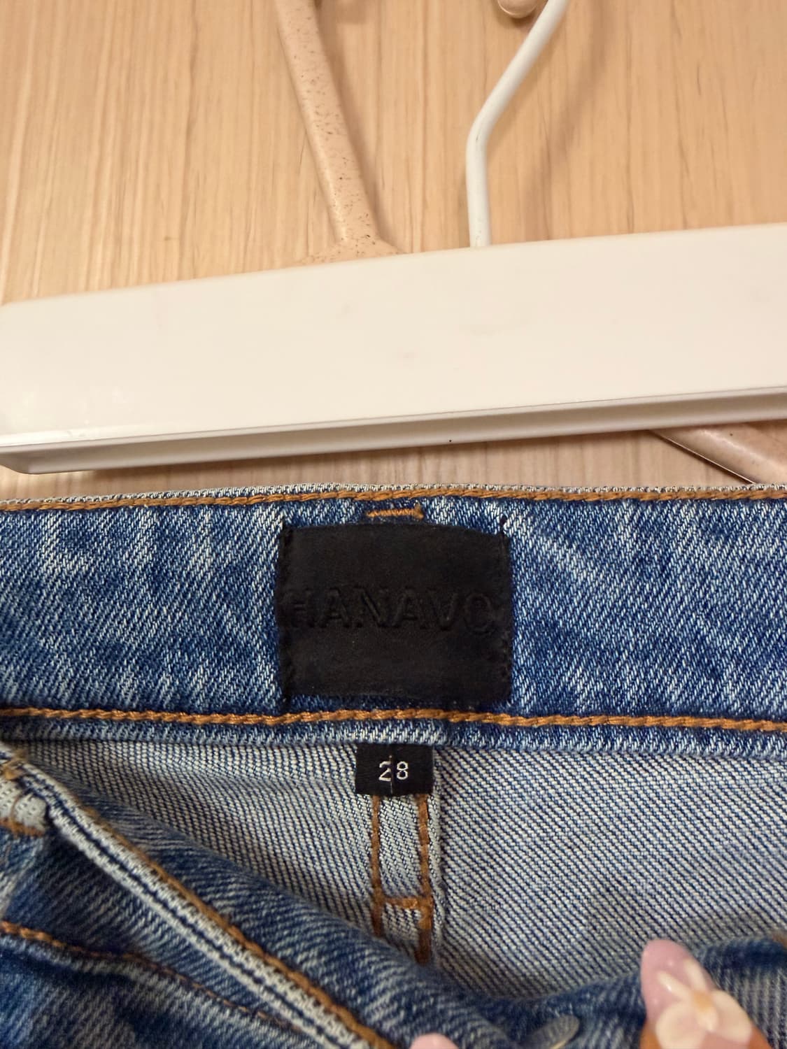 하나보 아보아보 NO.2 DENIM 부츠컷 청바지 상품이미지9