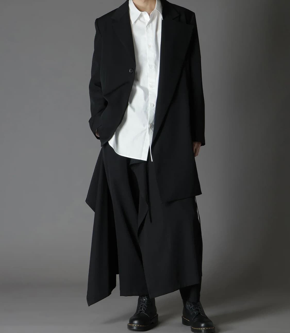 Yohji yamamoto ground Y wrap skirt pants 상품이미지2