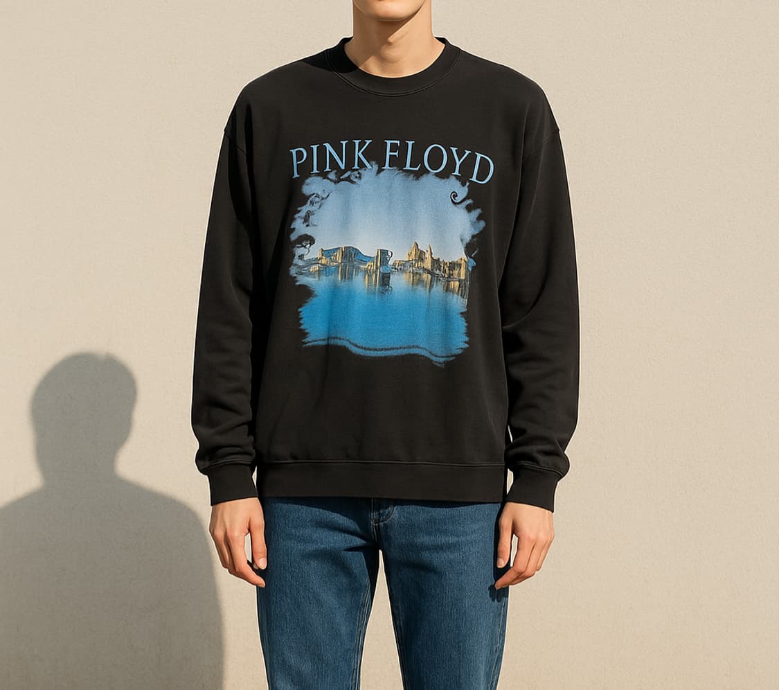 소버(Sober) 'Pink Fluid' 롱슬리브 티셔츠_XL 상품이미지1