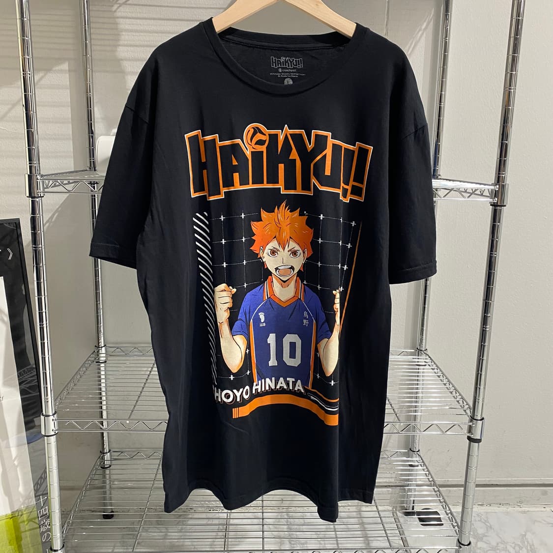 하이큐 히나타 오피셜 애니메이션 티셔츠 상품이미지1