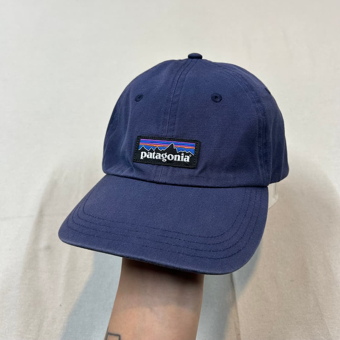 파타고니아 네이비 볼캡 모자 상품이미지1