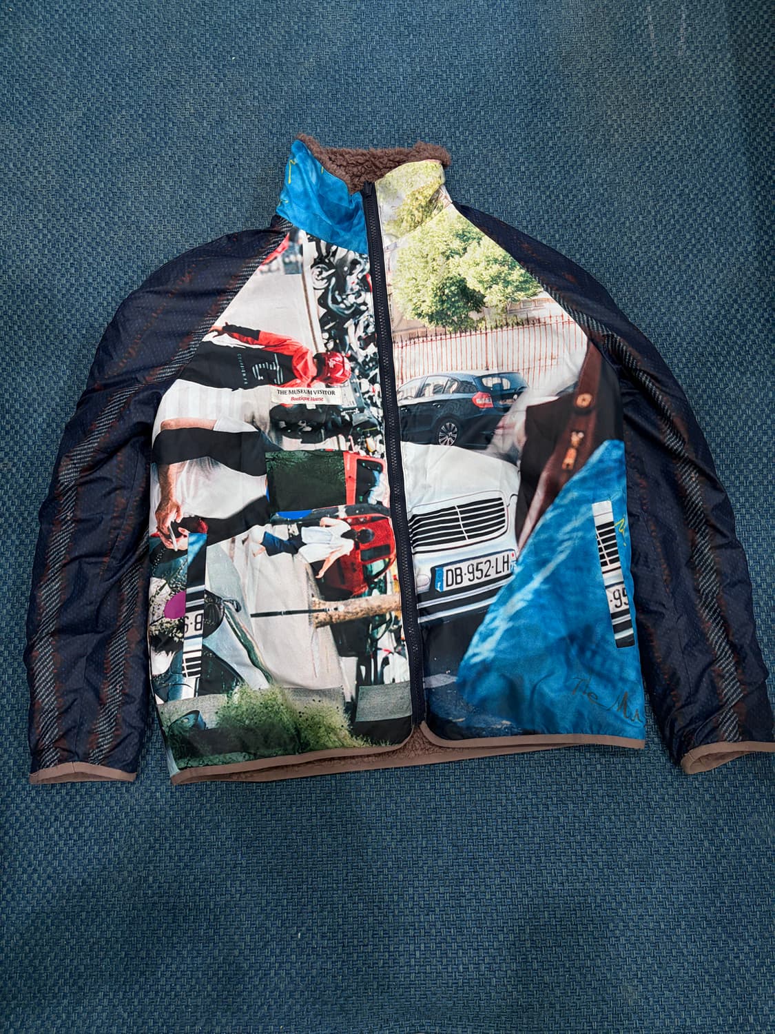 더뮤지엄비지터 리버시블 후리스 상품이미지1