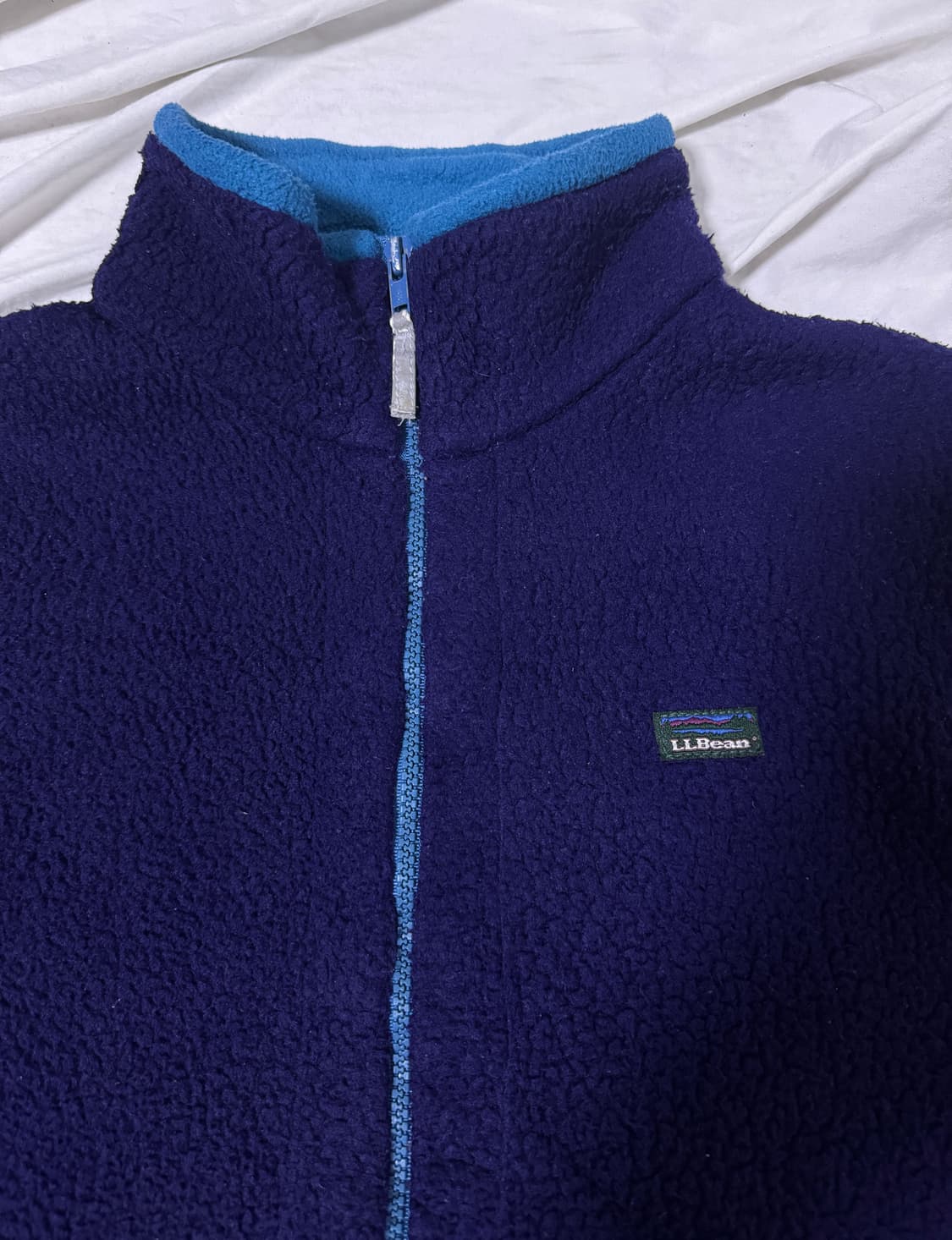 Usa 엘엘빈 퍼플 플리스 자켓 상품이미지3