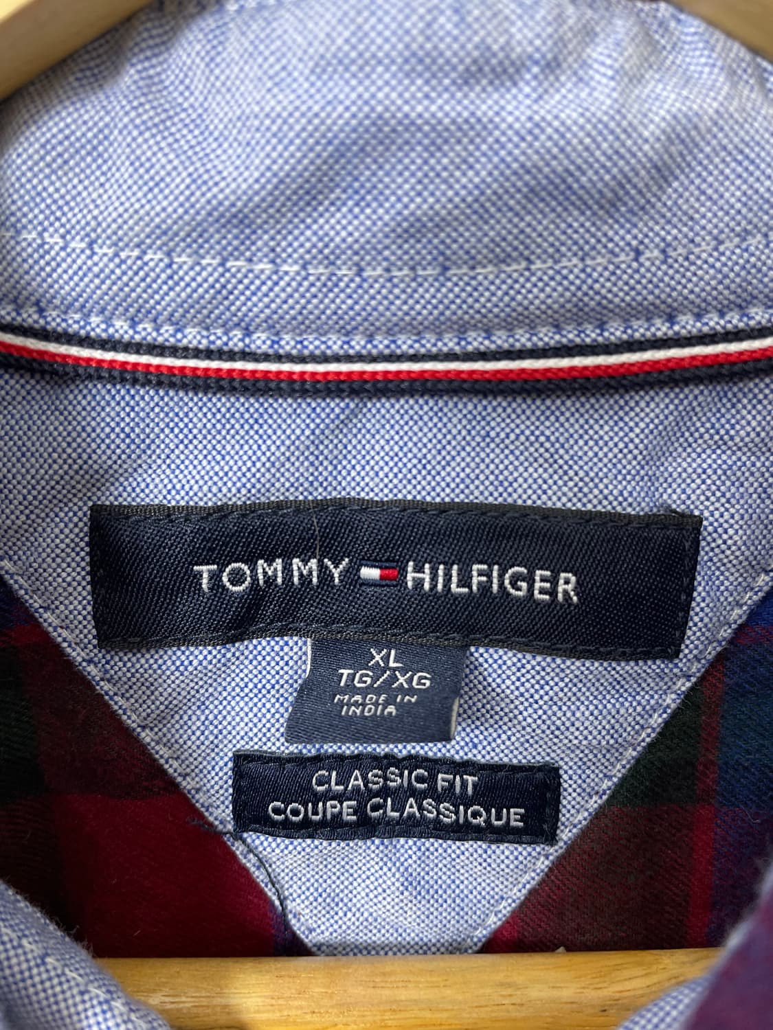 타미힐피거 체크 셔츠 XL - S62 상품이미지4