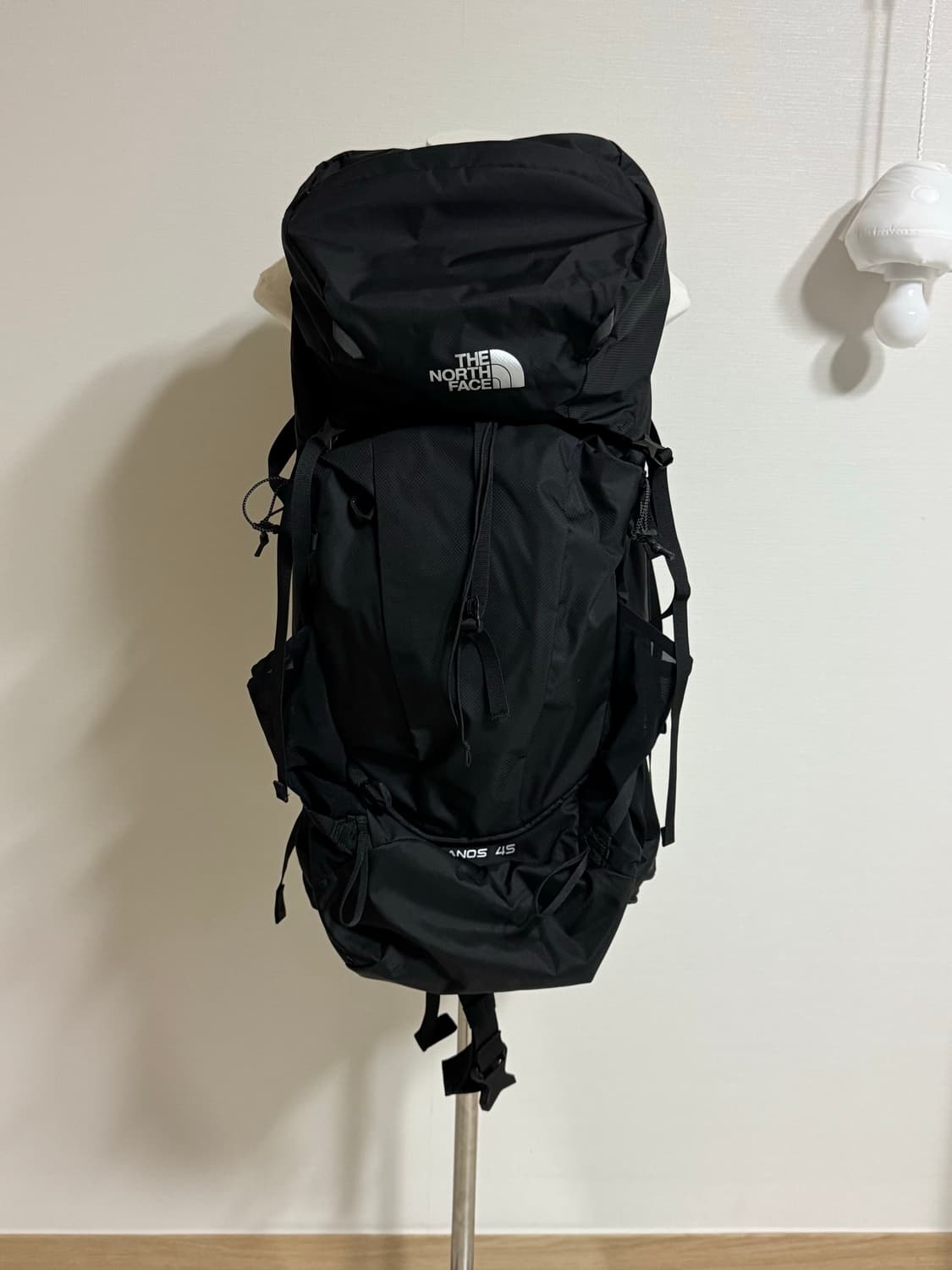 더노스페이스 우라노스 45 블랙 케이엠 사이즈 아웃도어잭 45L 상품이미지1