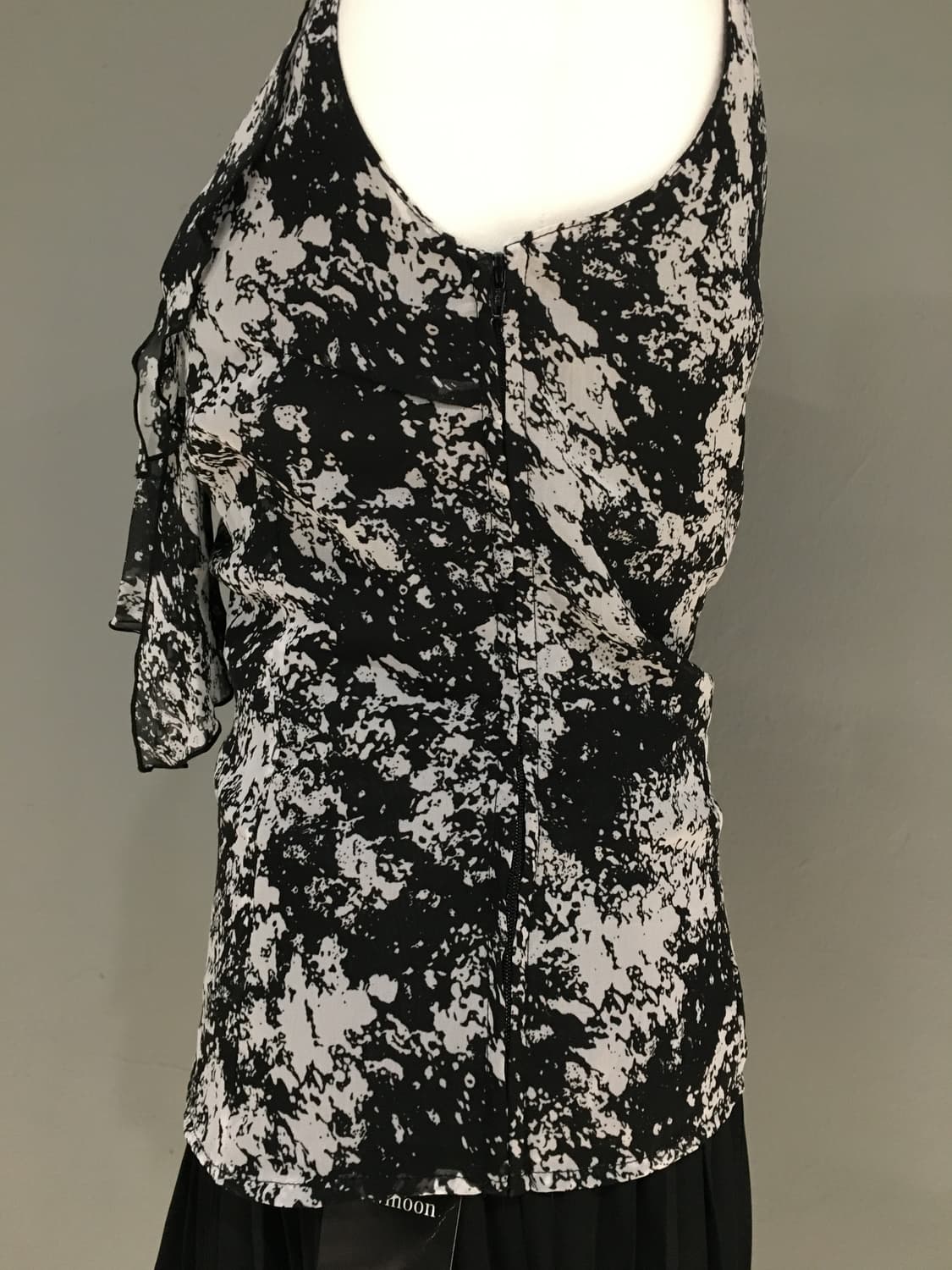 Painting ribbon point sleeveless 상품이미지4